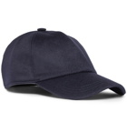 Ermenegildo Zegna - Embroidered Cashmere Baseball Cap - Navy