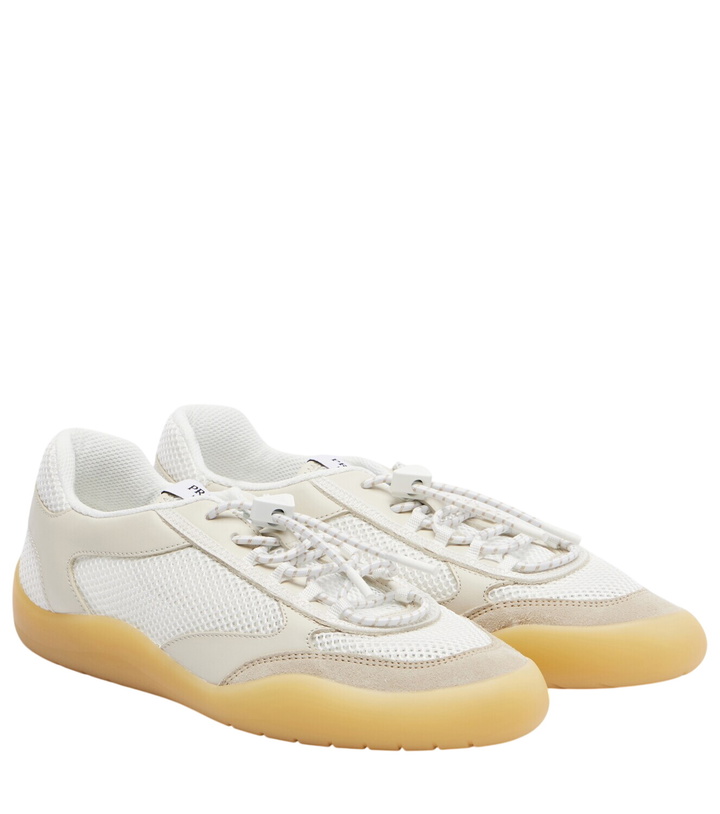 Photo: Prada Speedrock leather-trimmed sneakers