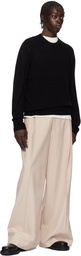 Guest in Residence Black Allday Crew Sweater