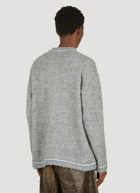 Washed Sweater in Grey