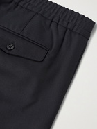 NN07 - Foss Tapered Recycled Woven Trousers - Blue