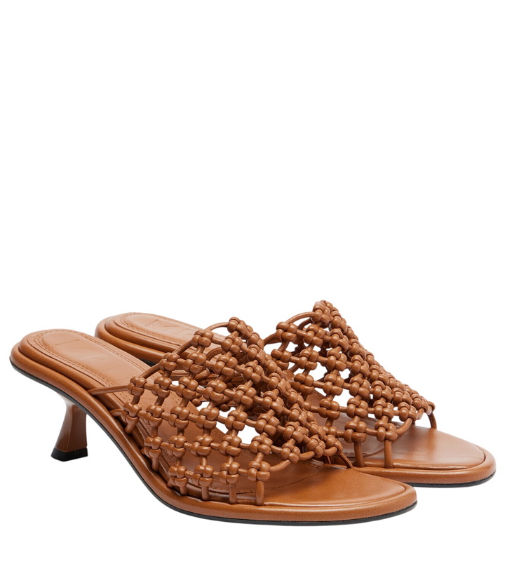 Photo: Souliers Martinez Mariza 60 leather mules