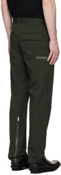 Undercover Khaki Zip Trousers