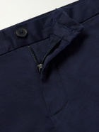 Onia - Straight-Leg Cotton-Blend Shorts - Blue