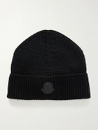Moncler - Logo-Appliquéd Wool and Cashmere-Blend Beanie