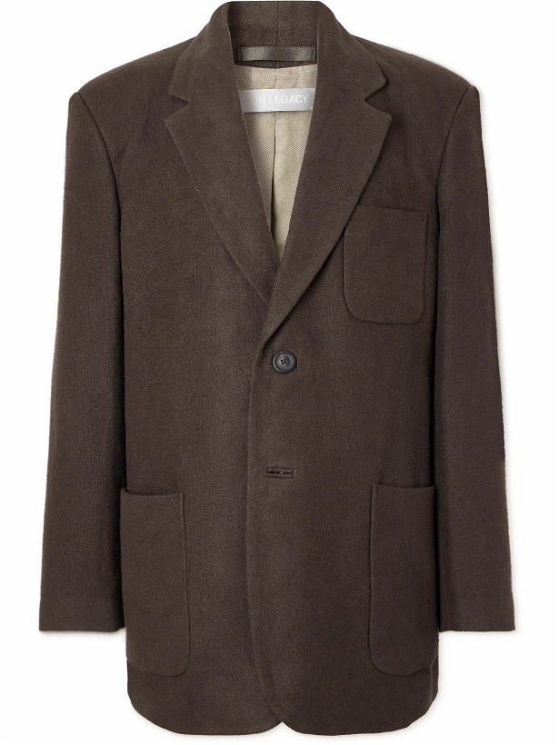 Photo: Our Legacy - Embrace Oversized Linen Blazer - Brown