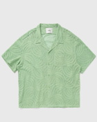 Arte Antwerp Circle Croche Shirt Green - Mens - Shortsleeves