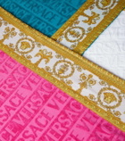Versace Home Versace Allover cotton terry beach towel