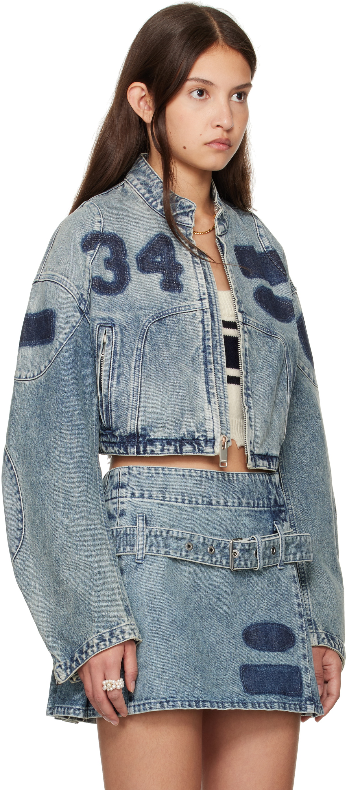 AMBUSH Blue Rider Denim Jacket