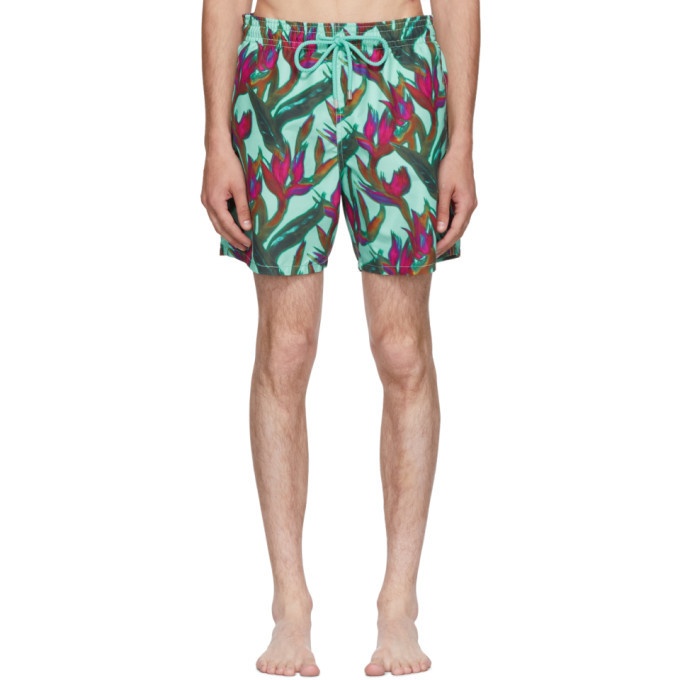 Photo: Vilebrequin Multicolor Moorea Paradise 3D Swim Shorts