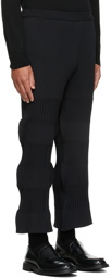 CFCL Black Fluted Trousers