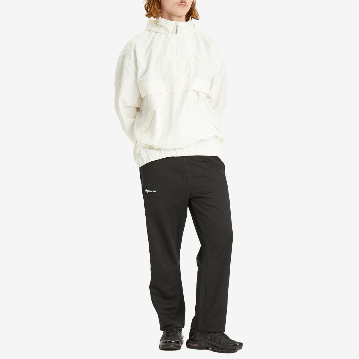 Men's AAPE Now Anorak Jacket in Ivory AAPE by A Bathing Ape