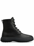 TOD'S - Leather Lace-up Boots