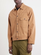 Beams Plus - Digger Cotton-Piqué Jacket - Brown