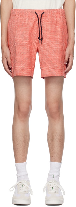 Photo: PS by Paul Smith Red Drawstring Shorts
