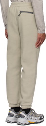 The North Face Beige 'TNF' Fleeski Sweatpants