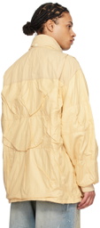 Our Legacy Yellow Exhaust Puffa Jacket
