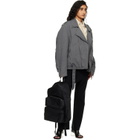 MM6 Maison Margiela Black Numeric Backpack