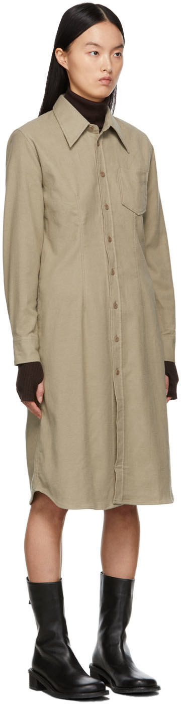 HOPE Taupe Form Shirt
