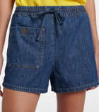 Valentino VGold denim shorts