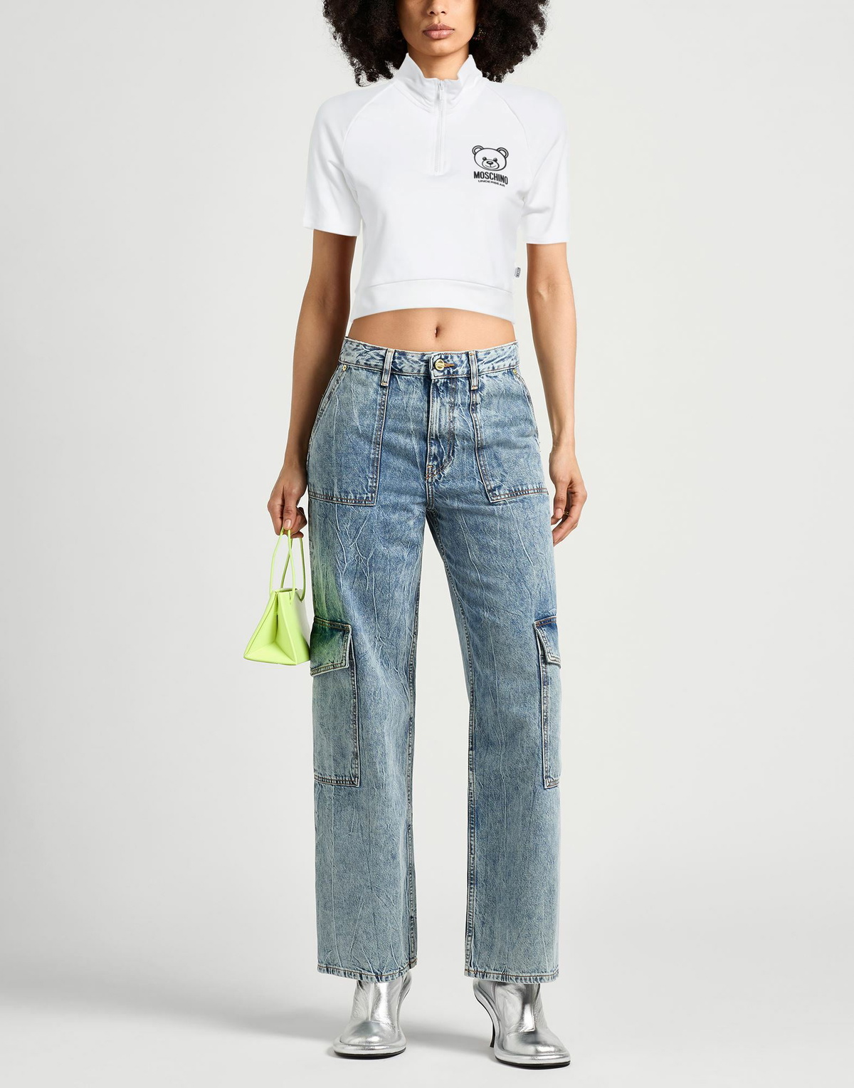 Moschino Womens T-shirt in White