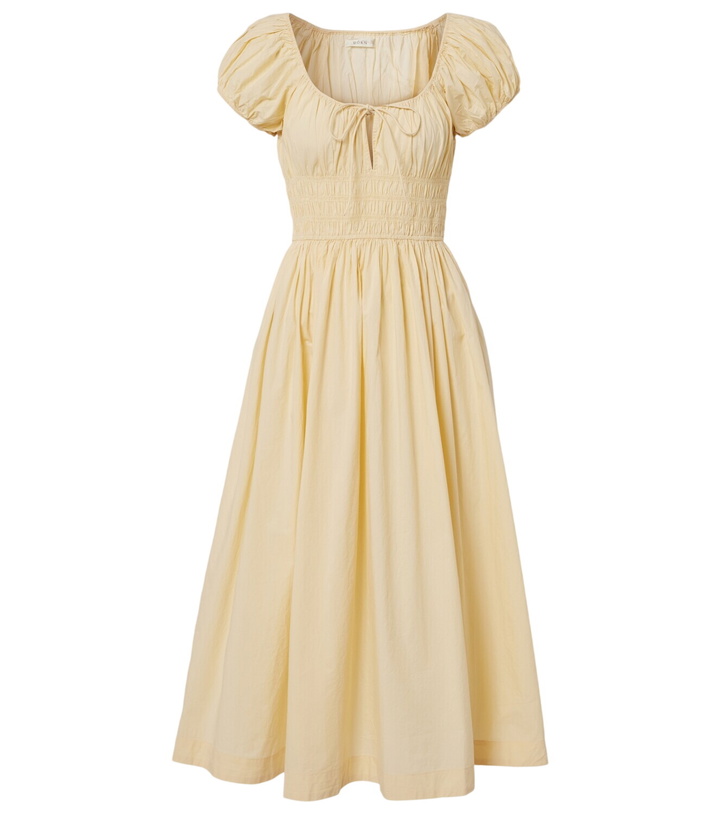 Photo: Dôen Quinn cotton poplin midi dress