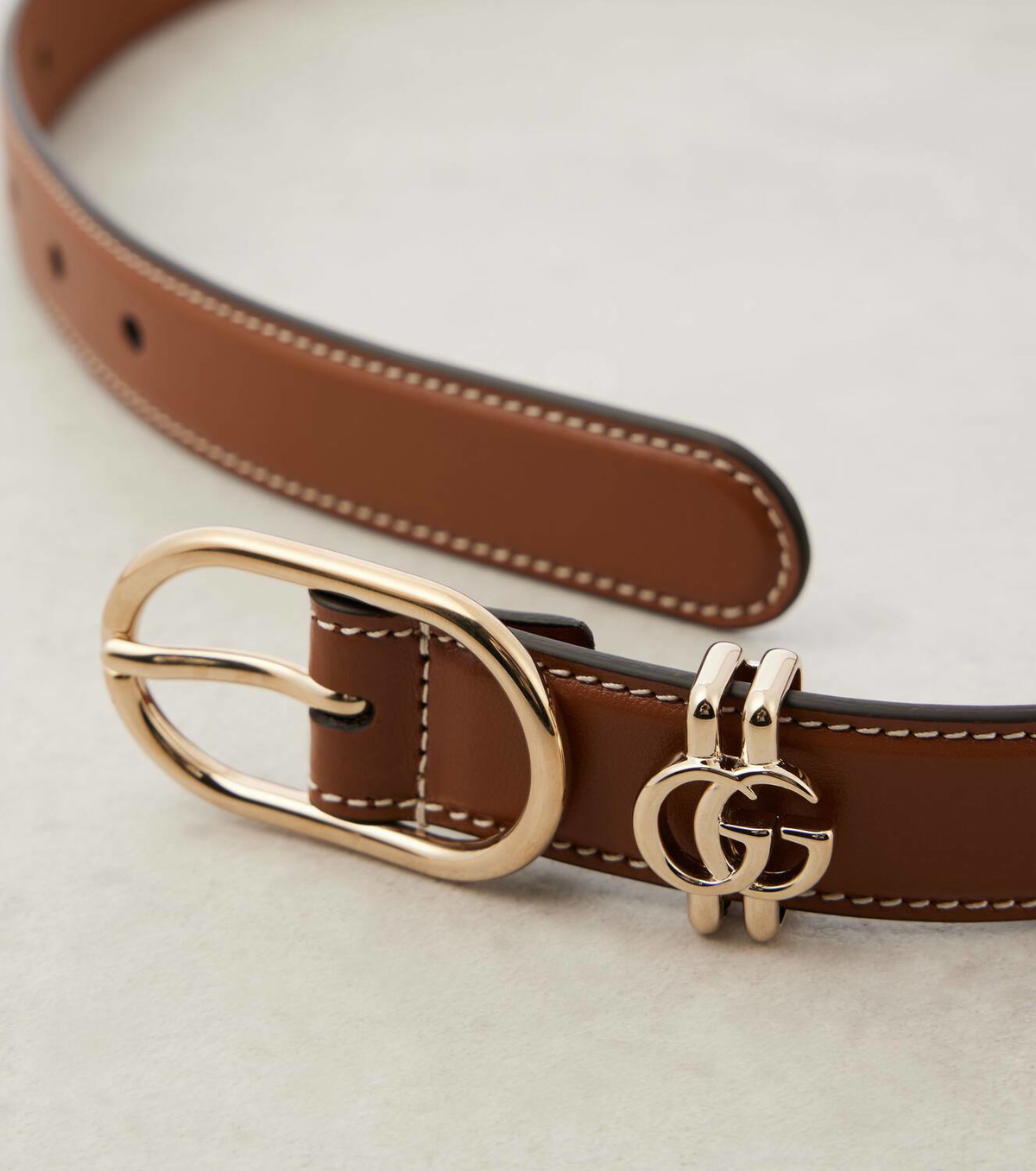 Gucci Double G leather belt Gucci