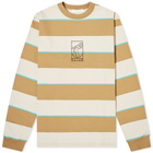 Futur Striped Logo Tee