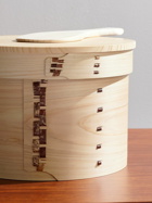 Japan Best - Hinoki Wood Rice Container and Bamboo Scoop