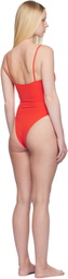 ÉTERNE Red Grace One Piece Swimsuit