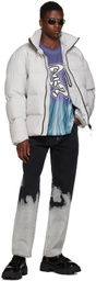 MSGM Black Bleached Jeans