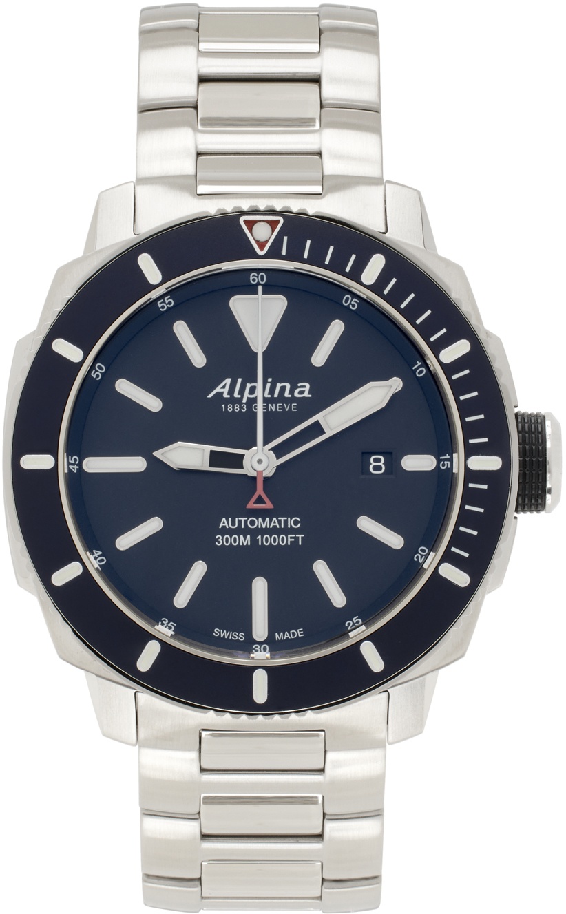 Photo: Alpina Silver Seastrong Diver 300 Automatic Watch