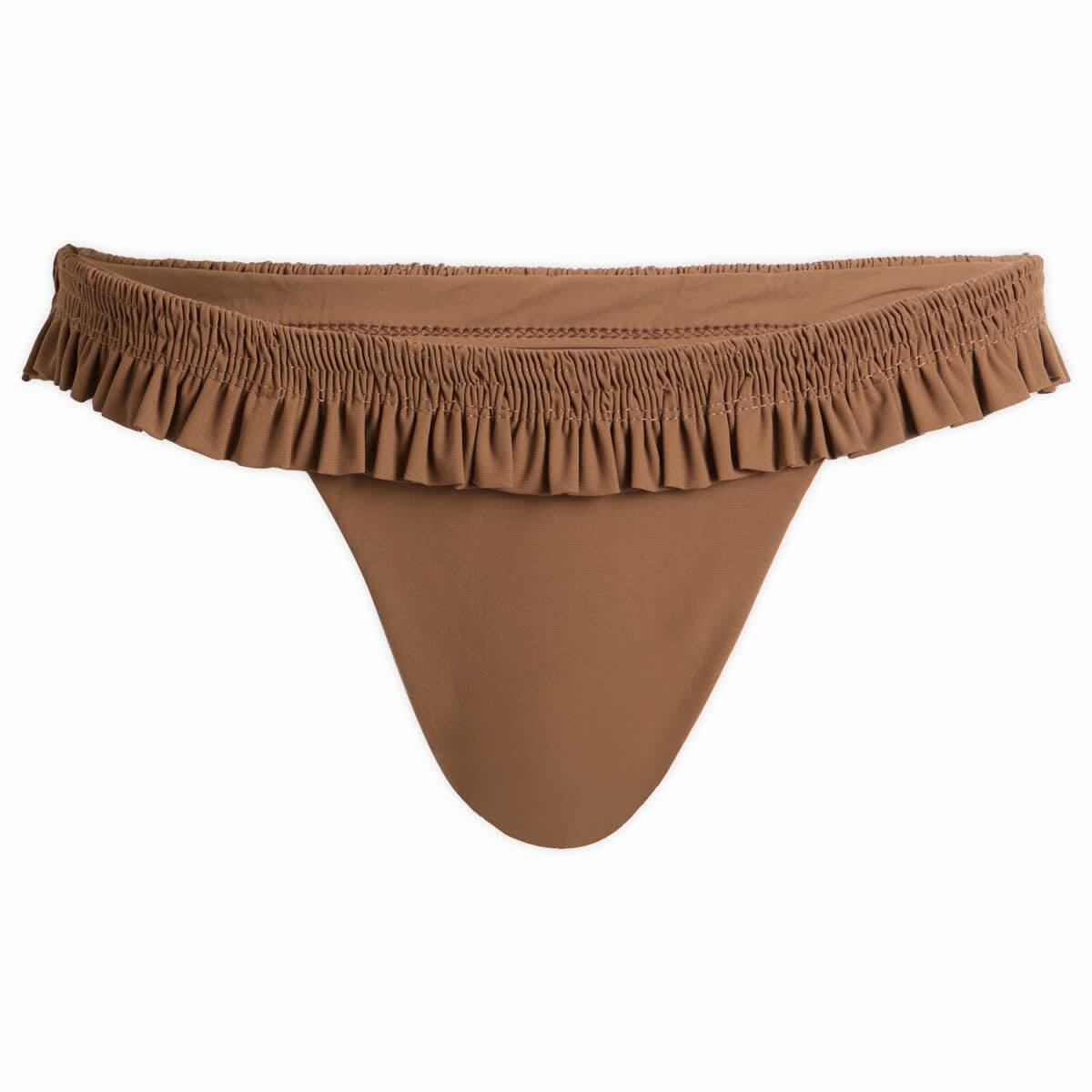 Faithfull The Brand Women's Esterel Bikini Bottom in Clay