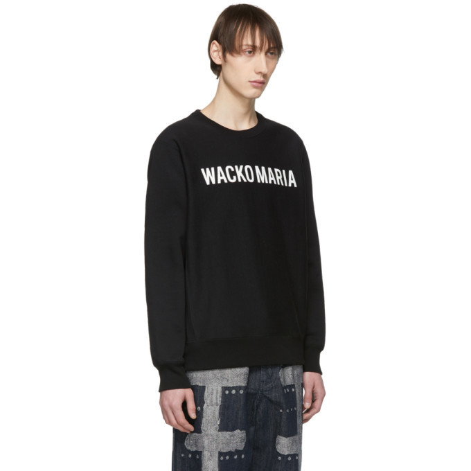 Wacko Maria Black Heavyweight Sweatshirt Wacko Maria