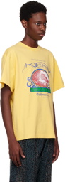 Brain Dead Yellow Calisthenics T-Shirt