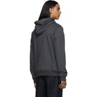 Salvatore Ferragamo Grey Allganico Hoodie