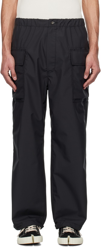 Photo: nanamica Black 3L PERTEX SHIELD Cargo Pants