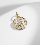 FoundRae True Love Lovestruck Commitment Medium 18kt gold pendant with diamonds
