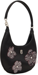 Les Petits Joueurs Black Cindy Baguette Bag