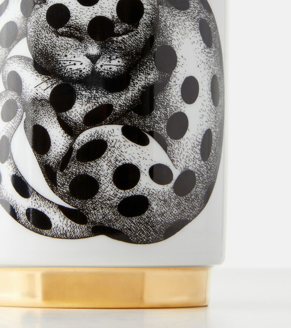 Fornasetti High Fidelity porcelain scented candle