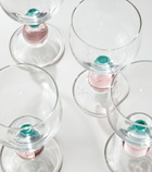 Akua Objects Noam set of 4 wine glasses