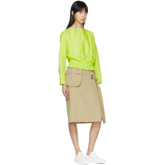 Kuho Yellow Rohe Blouse