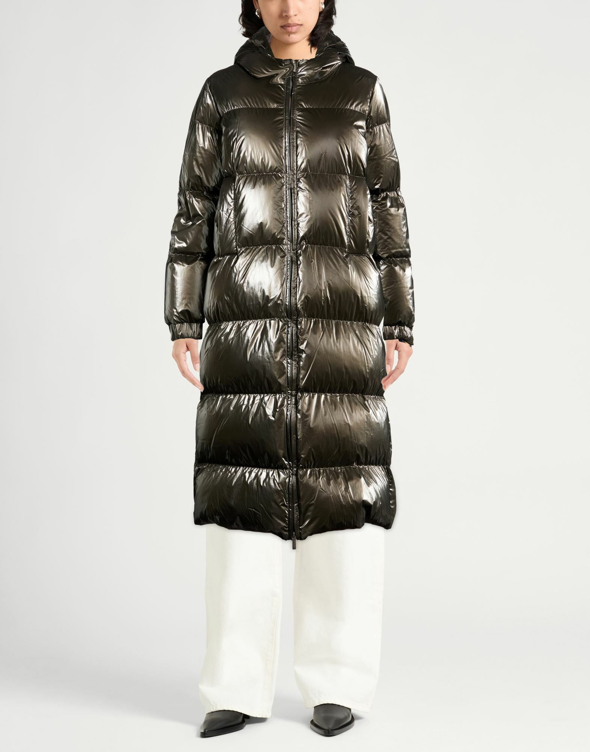 K-way Womens Puffer in Gunmetal