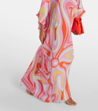 Pucci Printed silk kaftan