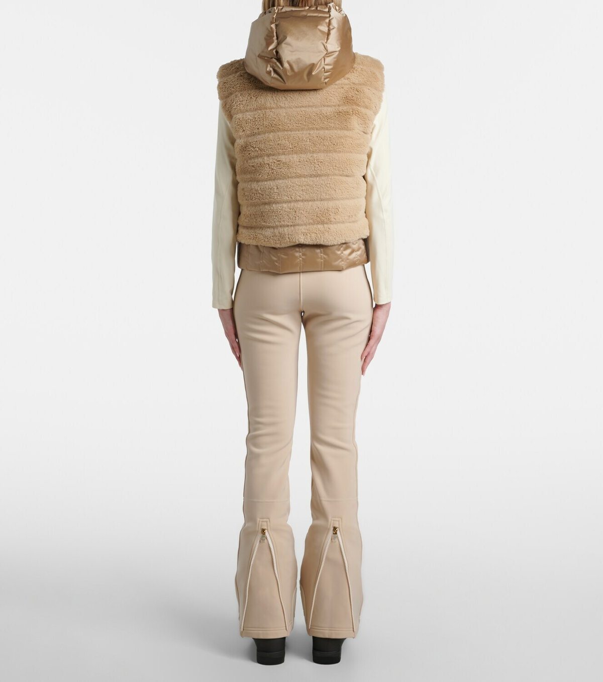 Bogner Yumi faux fur down vest