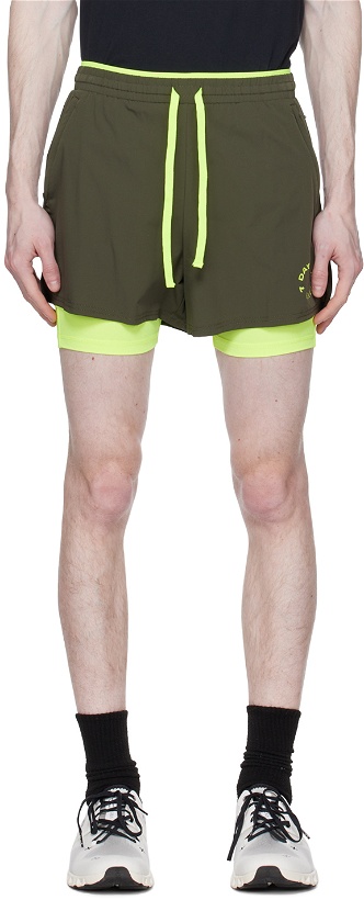 Photo: 7 DAYS Active Khaki Two-In-One Shorts