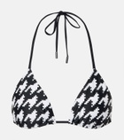 Perfect Moment Houndstooth bikini top