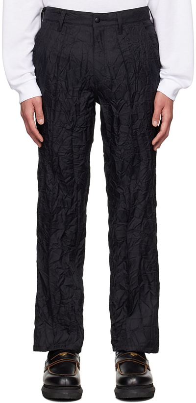 Photo: NOMA t.d. Black Polyester Trousers