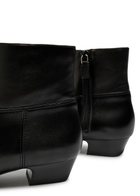 Stuart Weitzman Stassi 20 Leather Ankle Boots Black