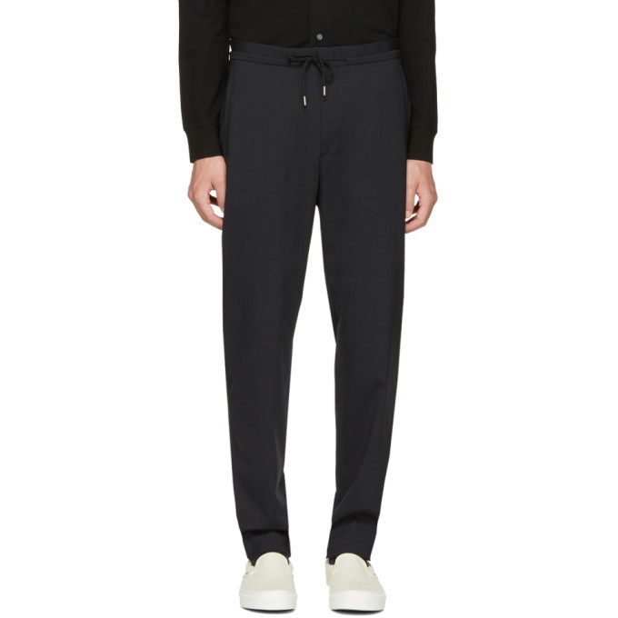 Photo: Paul Smith Black Casual Jogger Trousers